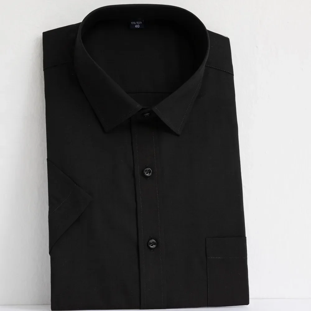Plus Size 11XL 10XL 9XL Summer Men Dress Shirt Short Sleeve Solid Blue White Black Work Business Casual Office Weddding 160KG
Plus Size 11XL 10XL 9XL Summer Men Dress Shirt Short Sleeve Solid Blue White Black Work Business Casual Office Weddding 160KG