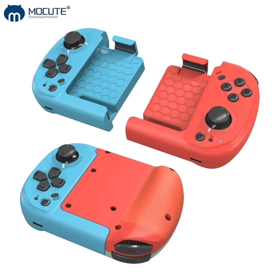 Mocute 061 Left Right Split Wireless Bluetooth Game Controller Type-C Gaming Portable Joystick Gamepads for Android/IOS Phones
Mocute 061 Left Right Split Wireless Bluetooth Game Controller Type-C Gaming Portable Joystick Gamepads for Android/IOS Phones