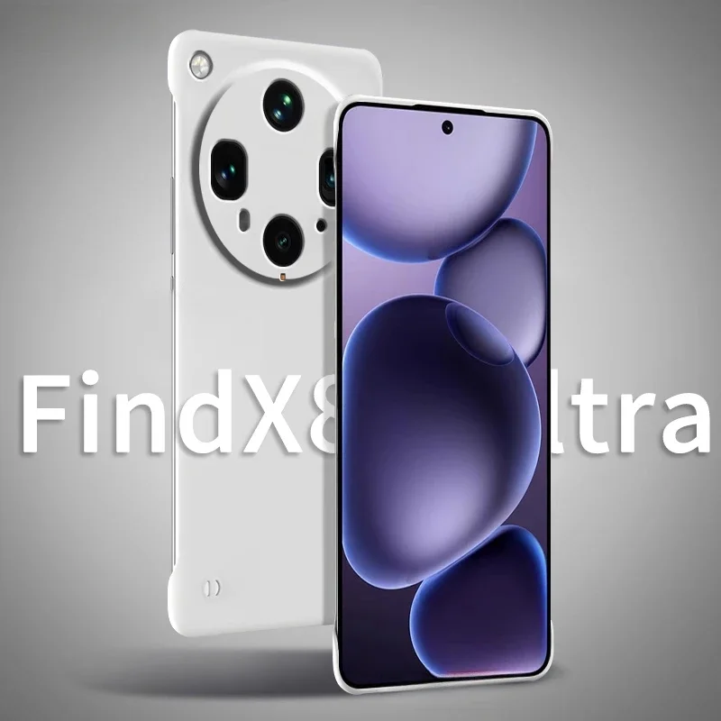 Matte Frameless Slim Skin Hard Back Cover For OPPO Find X8 Ultra Pro X7 X6 Ultra Thin Plastic Rimless Back Fundas Coque Case
Matte Frameless Slim Skin Hard Back Cover For OPPO Find X8 Ultra Pro X7 X6 Ultra Thin Plastic Rimless Back Fundas Coque Case