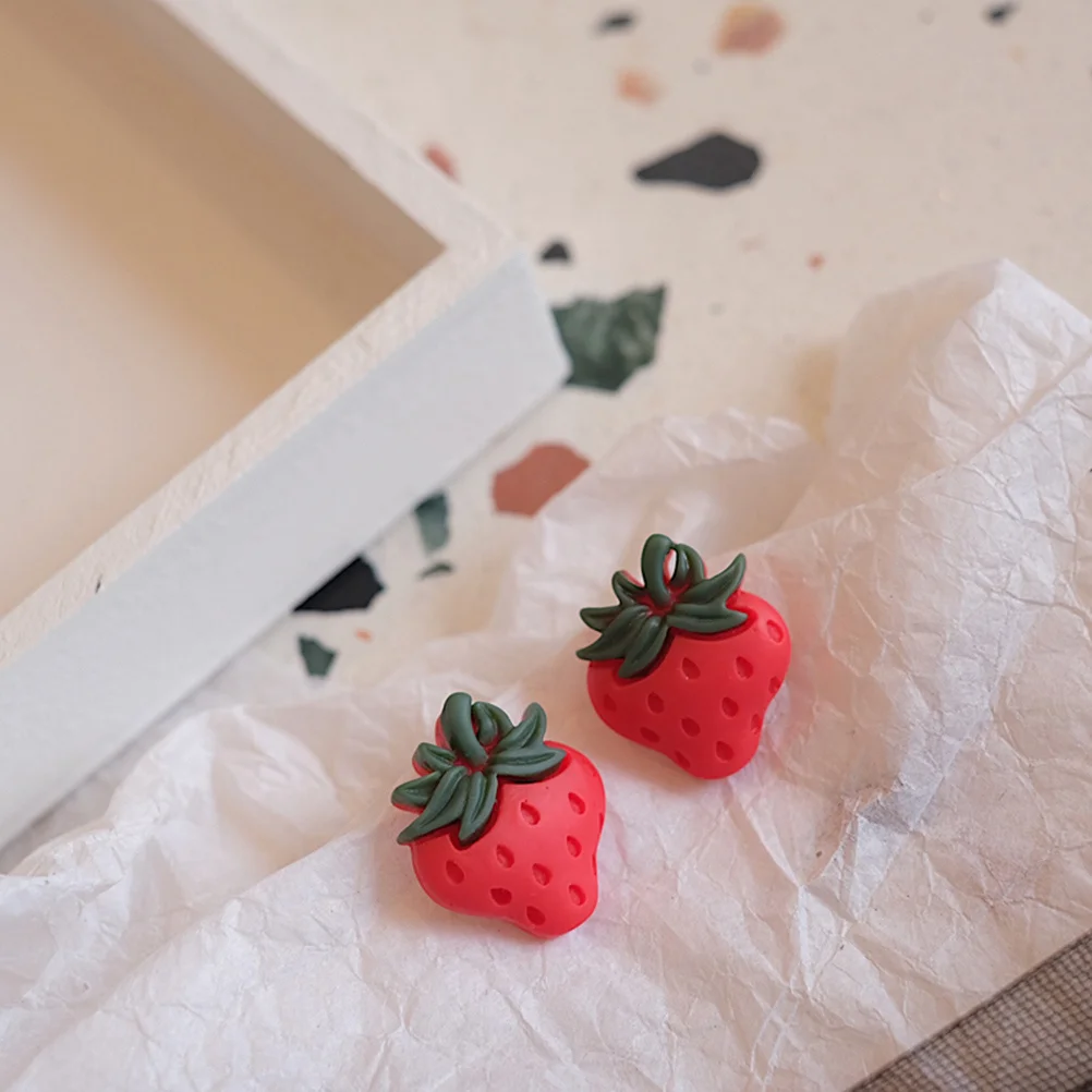 4 Pairs Fruit Earrings Rust-resistant for Women Fashion Summer Shape Studs Banana Pineapple
4 Pairs Fruit Earrings Rust-resistant for Women Fashion Summer Shape Studs Banana Pineapple