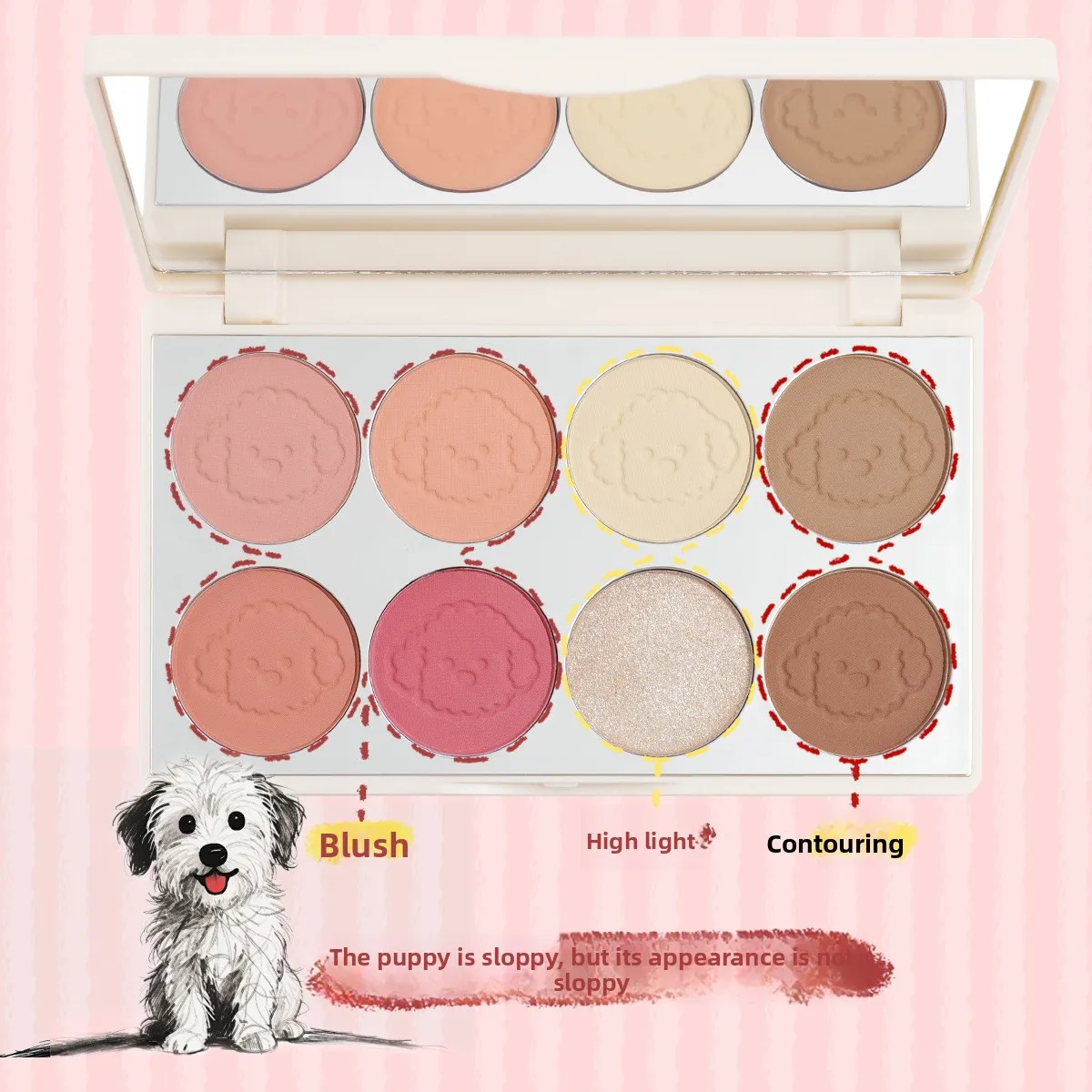 Miss Rose Multicolor Matte Blush Palette Vitality Rouge All In One Disc For Highlight Contour Women Daily Facial Makeup Cosmetic
Miss Rose Multicolor Matte Blush Palette Vitality Rouge All In One Disc For Highlight Contour Women Daily Facial Makeup Cosmetic