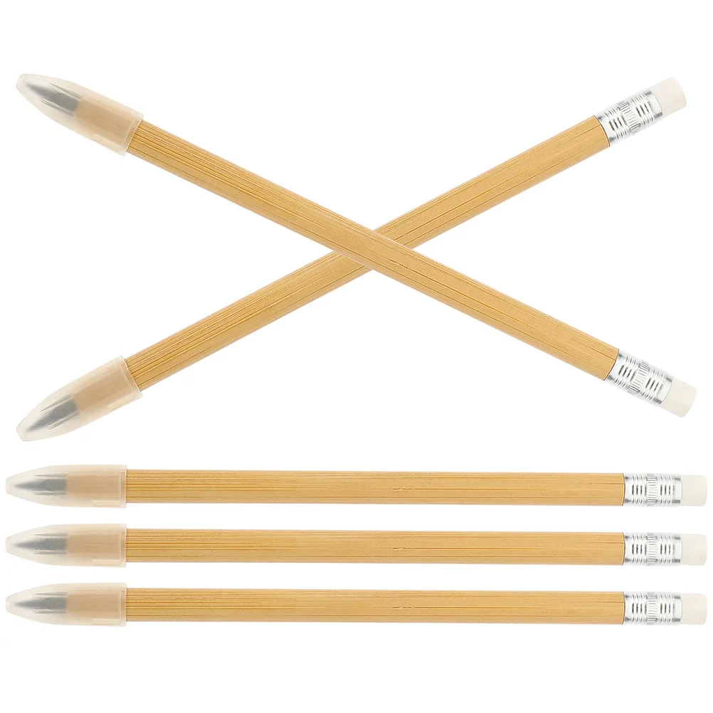 5pcs Wood Pencils Replaceable Tip Non Sharpening Inkless Drawing Sketch Painting Bamboo Everlasting Student Teacher Gift
5pcs Wood Pencils Replaceable Tip Non Sharpening Inkless Drawing Sketch Painting Bamboo Everlasting Student Teacher Gift