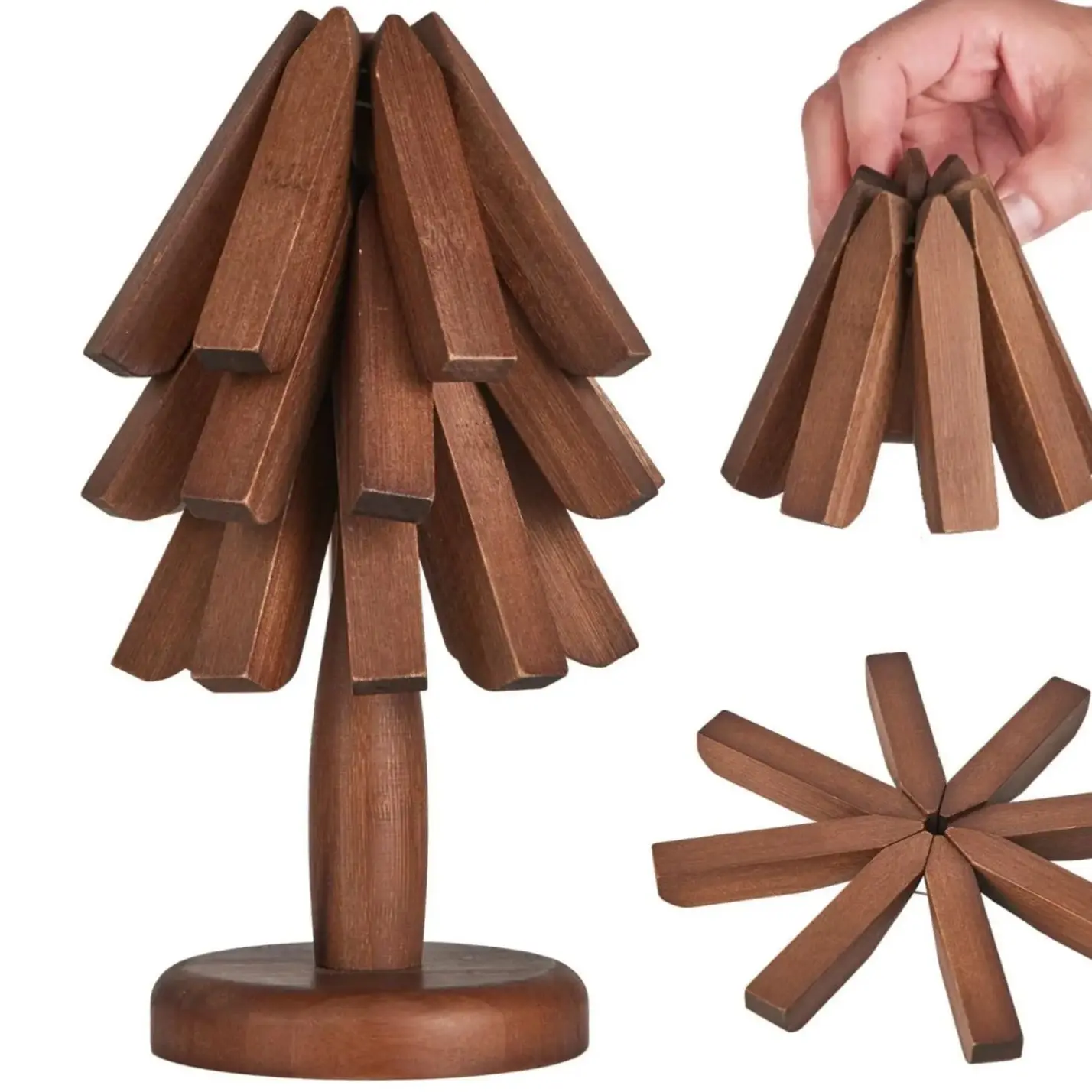 4PCS Coasters for Drinks Cup Wooden Trivets Tree Design Stand Decorative Heat Resistant Anti-Scald Table Mats Placemats for Pot
4PCS Coasters for Drinks Cup Wooden Trivets Tree Design Stand Decorative Heat Resistant Anti-Scald Table Mats Placemats for Pot