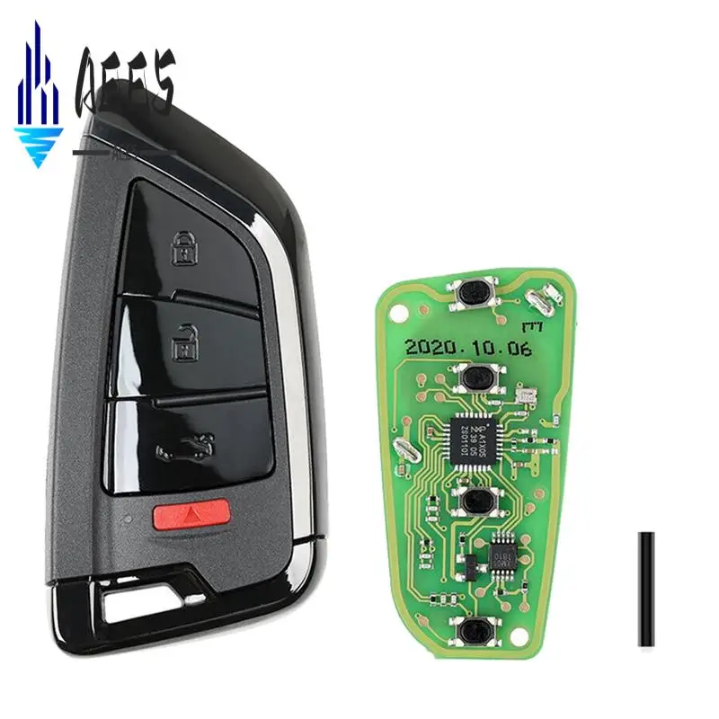 AEE5-1 Piece For Xhorse XSKF21EN Universal Smart Remote Key 4 Button Knife Style Fob For VVDI Key Tool (Black)
AEE5-1 Piece For Xhorse XSKF21EN Universal Smart Remote Key 4 Button Knife Style Fob For VVDI Key Tool (Black)