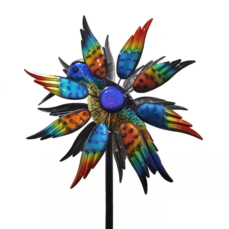 Scenic outdoor iron painting hummingbird windmill animal modeling flamingo ornament garden gardening decoration
Scenic outdoor iron painting hummingbird windmill animal modeling flamingo ornament garden gardening decoration
