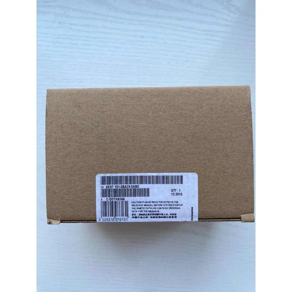 Новый заводской герметичный контроллер 6ES7151-3BA23-0AB0 SIMATIC DP PLC
Новый заводской герметичный контроллер 6ES7151-3BA23-0AB0 SIMATIC DP PLC