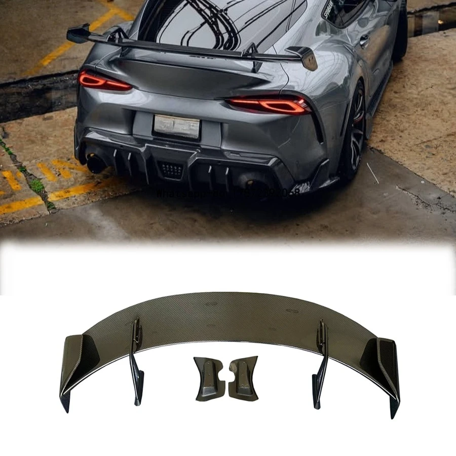 For Gr Supra A90 A91 Mk5 Dry Carbon Fiber AD Style Rear Wing Spoiler Lip Wings Body Kit Car Accessories
For Gr Supra A90 A91 Mk5 Dry Carbon Fiber AD Style Rear Wing Spoiler Lip Wings Body Kit Car Accessories