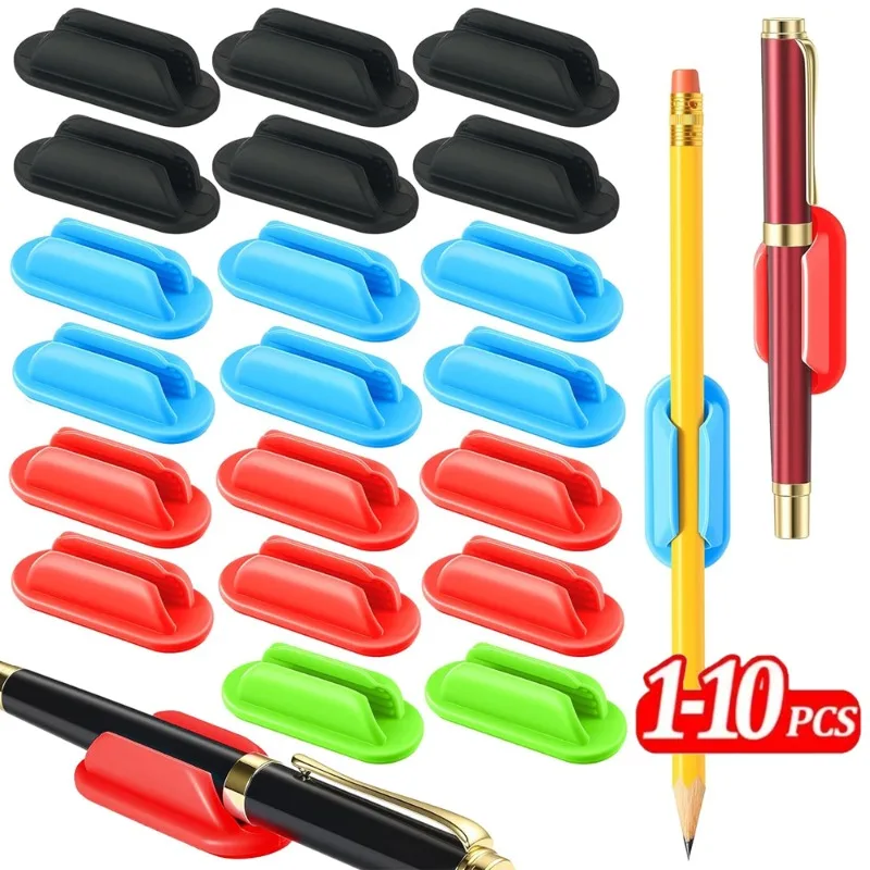 1/5/10PCS Soft Silicone Pen Holder Clips Laptop Desk Notebooks Self-Adhesive Writing Buckles Anti Lost Pencil Storage Clamps
1/5/10PCS Soft Silicone Pen Holder Clips Laptop Desk Notebooks Self-Adhesive Writing Buckles Anti Lost Pencil Storage Clamps