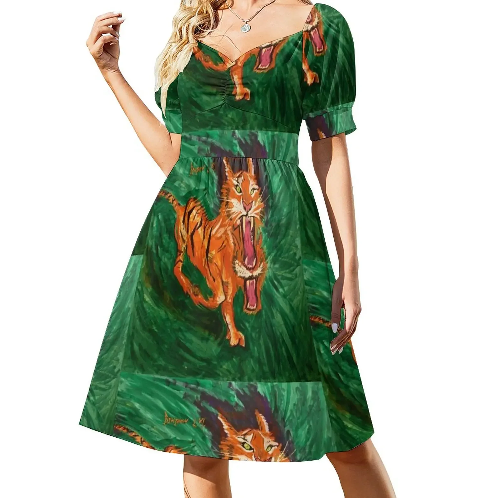 Constructive Frustration Short-Sleeved Dress dresses with long sleeves summer woman dress 2025
Constructive Frustration Short-Sleeved Dress dresses with long sleeves summer woman dress 2025