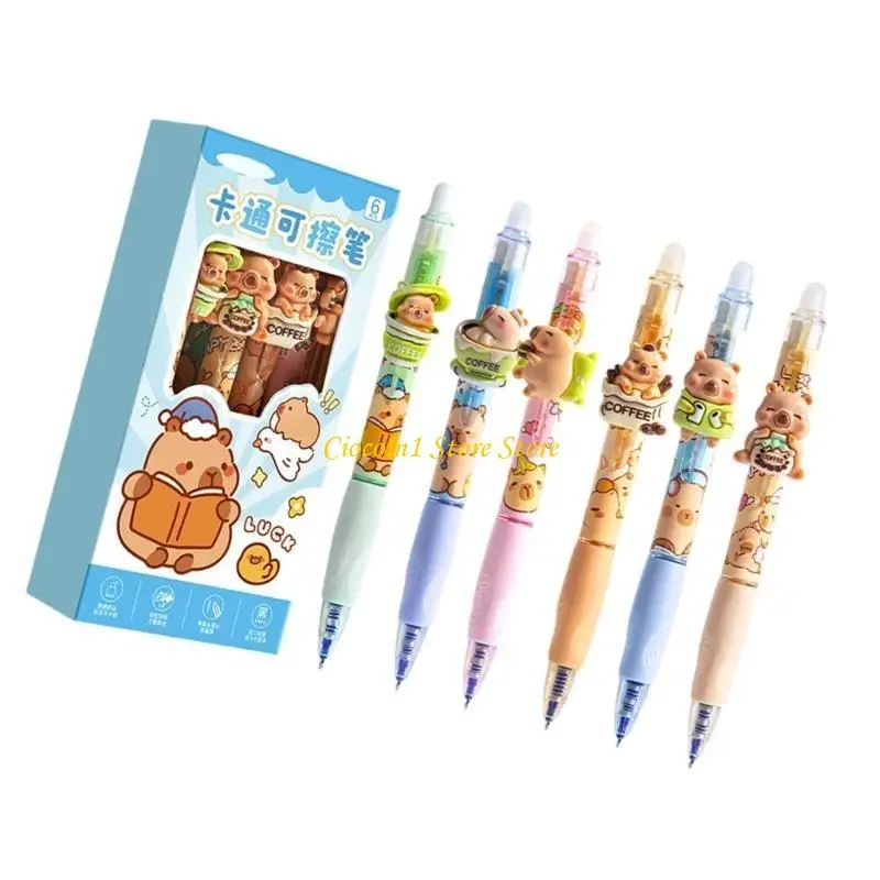 A3PC 6Pieces Erasable Pens Glow in Dark Function Nature Safe Blue Pens
A3PC 6Pieces Erasable Pens Glow in Dark Function Nature Safe Blue Pens