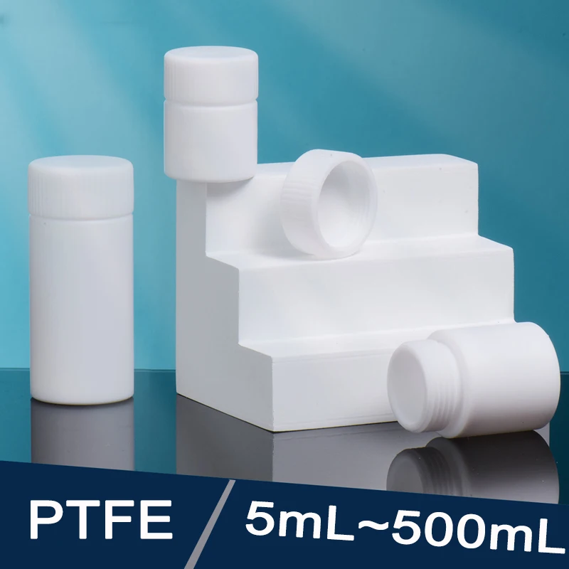 Laboratory PTFE reagent bottle Acid-and-Alkali-Resistant PTFE wide-mouth reagent bottle Experimental Supplies Storage Bottles
Laboratory PTFE reagent bottle Acid-and-Alkali-Resistant PTFE wide-mouth reagent bottle Experimental Supplies Storage Bottles