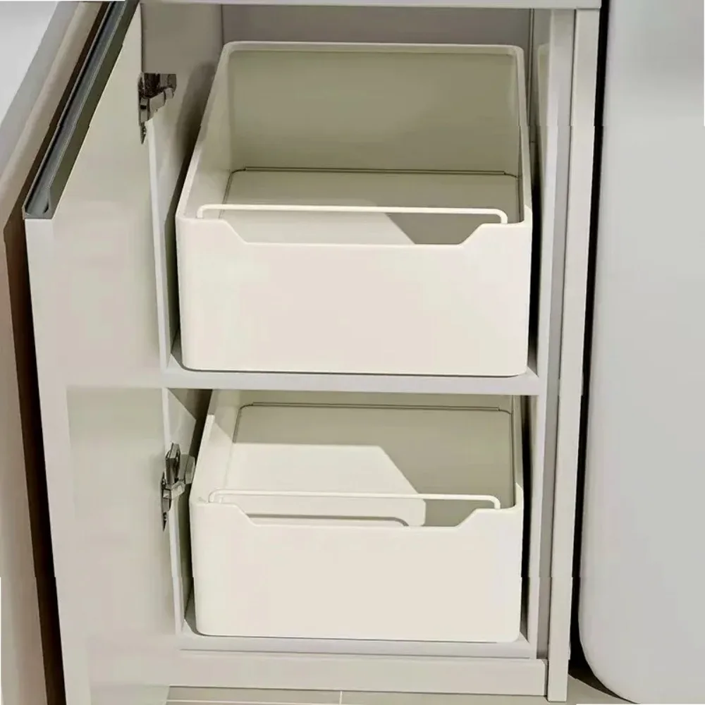 Pull-out Kitchen Storage Rack with Slide Rails, Spice Drawer Organizer Tray for Cabinets
Pull-out Kitchen Storage Rack with Slide Rails, Spice Drawer Organizer Tray for Cabinets