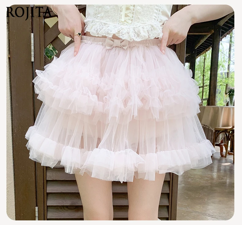 Sweet Lace Cake Skirt Women's 2025 New Summer High Waist Thin Anti-light Skirts A-shaped Skirt Ballet Skirt Mini Pink Skirts
Sweet Lace Cake Skirt Women's 2025 New Summer High Waist Thin Anti-light Skirts A-shaped Skirt Ballet Skirt Mini Pink Skirts