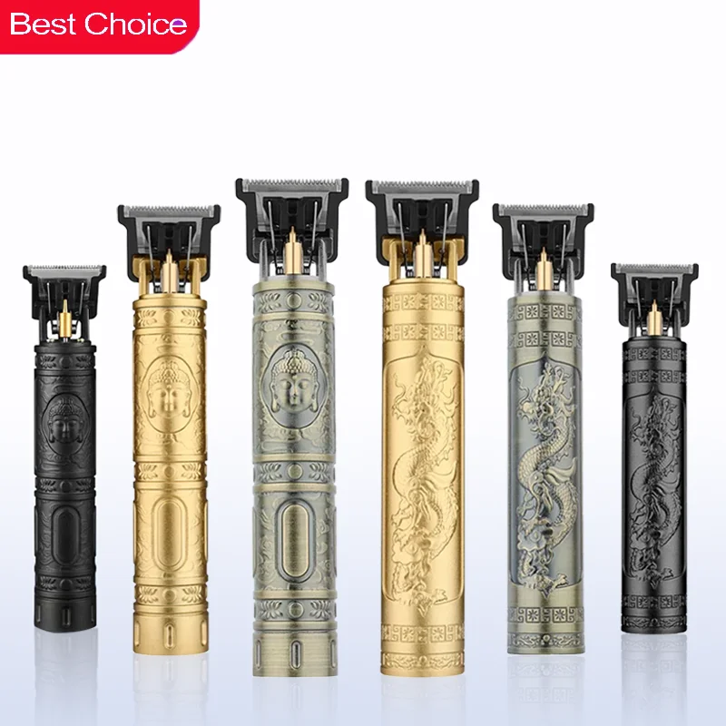 T9 Vintage Hair Clipper / Accessories | Cordless portable USB Fast Charging Electric 0mm Professional Barber Shaver
T9 Vintage Hair Clipper / Accessories | Cordless portable USB Fast Charging Electric 0mm Professional Barber Shaver