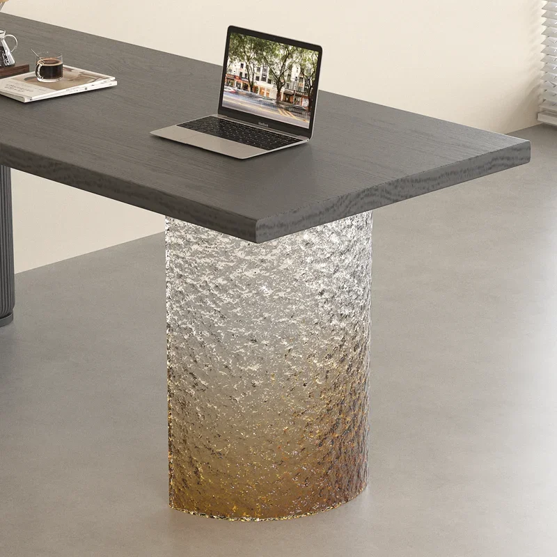 Прозрачные акриловые ножки стола C-типа, дуговый кронштейн с водной рябью, ножки журнального столика, постепенное изменение цвета, полукруглый узор камня 
Прозрачные акриловые ножки стола C-типа, дуговый кронштейн с водной рябью, ножки журнального столика, постепенное изменение цвета, полукруглый узор камня