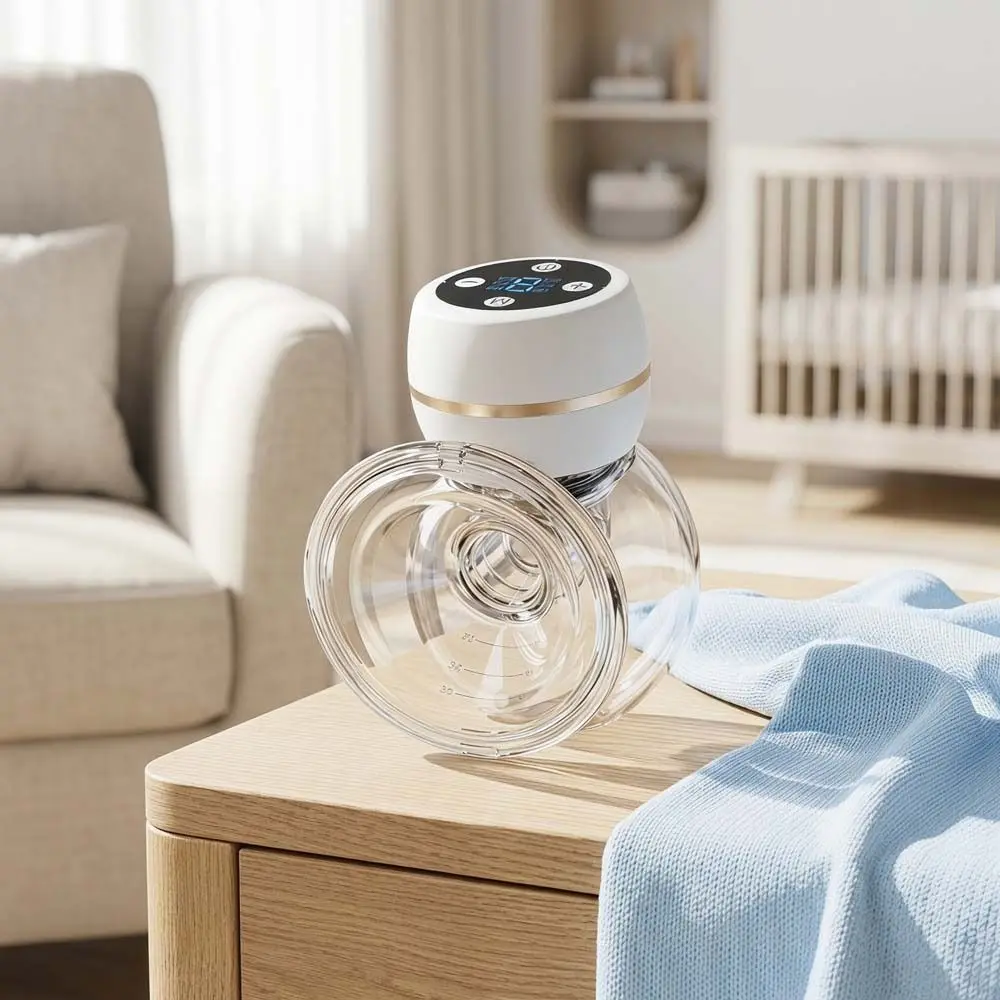 Longer Battery Life Electric Breast Pump LED Display 9 Levels Hands Free Breast Pump Low Noise Silent Breast Pump Working Moms
Longer Battery Life Electric Breast Pump LED Display 9 Levels Hands Free Breast Pump Low Noise Silent Breast Pump Working Moms