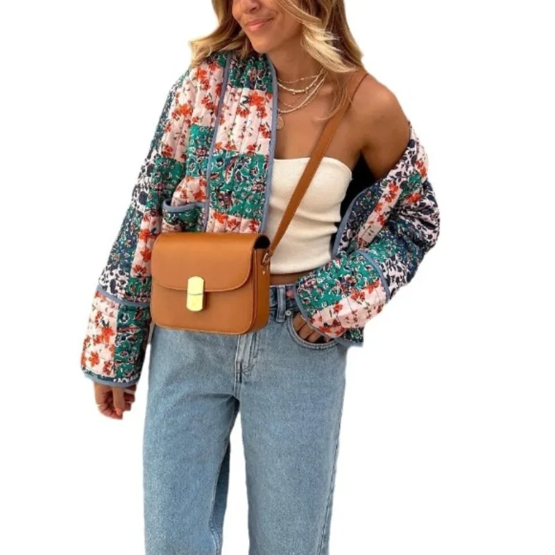 Women's Autumn and Winter Long sleeved Standing Collar Cotton Dress Printed Fashion Versatile Loose Fashion Slim Commuter Tops
Women's Autumn and Winter Long sleeved Standing Collar Cotton Dress Printed Fashion Versatile Loose Fashion Slim Commuter Tops