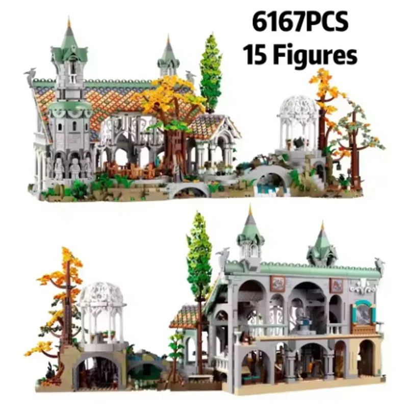 6167 шт., серия колец, вид на улицу, строительные блоки, модель, совместимая с 10316, стильные кирпичи, игрушки, подарки для детей
6167 шт., серия колец, вид на улицу, строительные блоки, модель, совместимая с 10316, стильные кирпичи, игрушки, подарки для детей