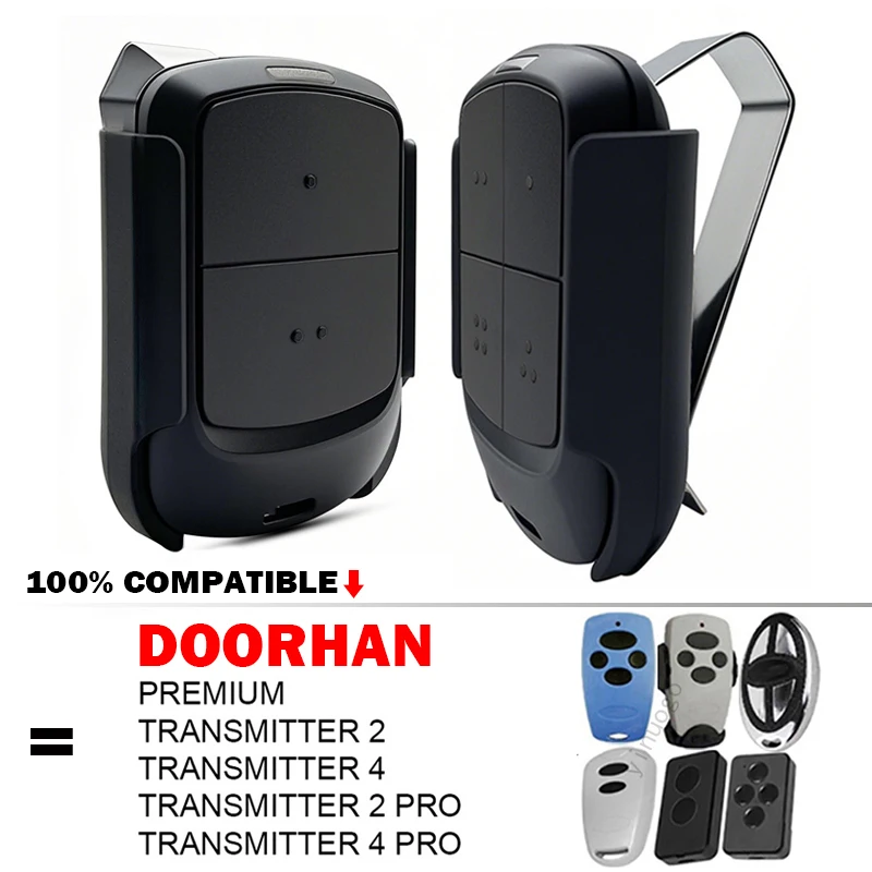 For DOORHAN 433.92MHz TRANSMITTER 2 PRO 4 PRO Gate Remote Control Garage Door Remote Control Opener Copy
For DOORHAN 433.92MHz TRANSMITTER 2 PRO 4 PRO Gate Remote Control Garage Door Remote Control Opener Copy