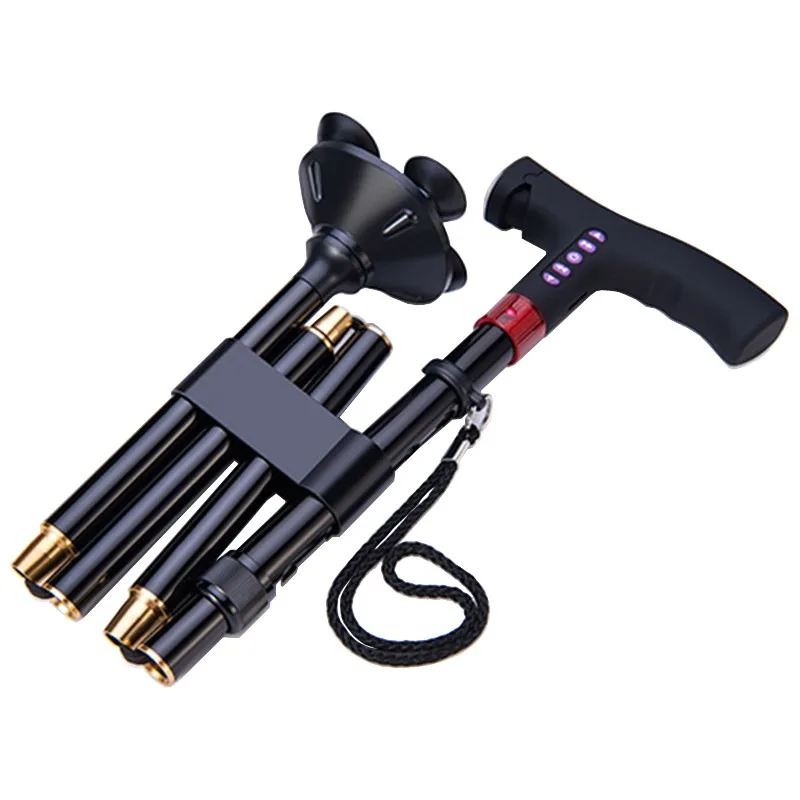 Elderly Adjustable L-ED Walking Cane FM Radio MP3 Smart Safety Fall Alarm Walking Stick Trusty Sticks for The Elder Fathers
Elderly Adjustable L-ED Walking Cane FM Radio MP3 Smart Safety Fall Alarm Walking Stick Trusty Sticks for The Elder Fathers