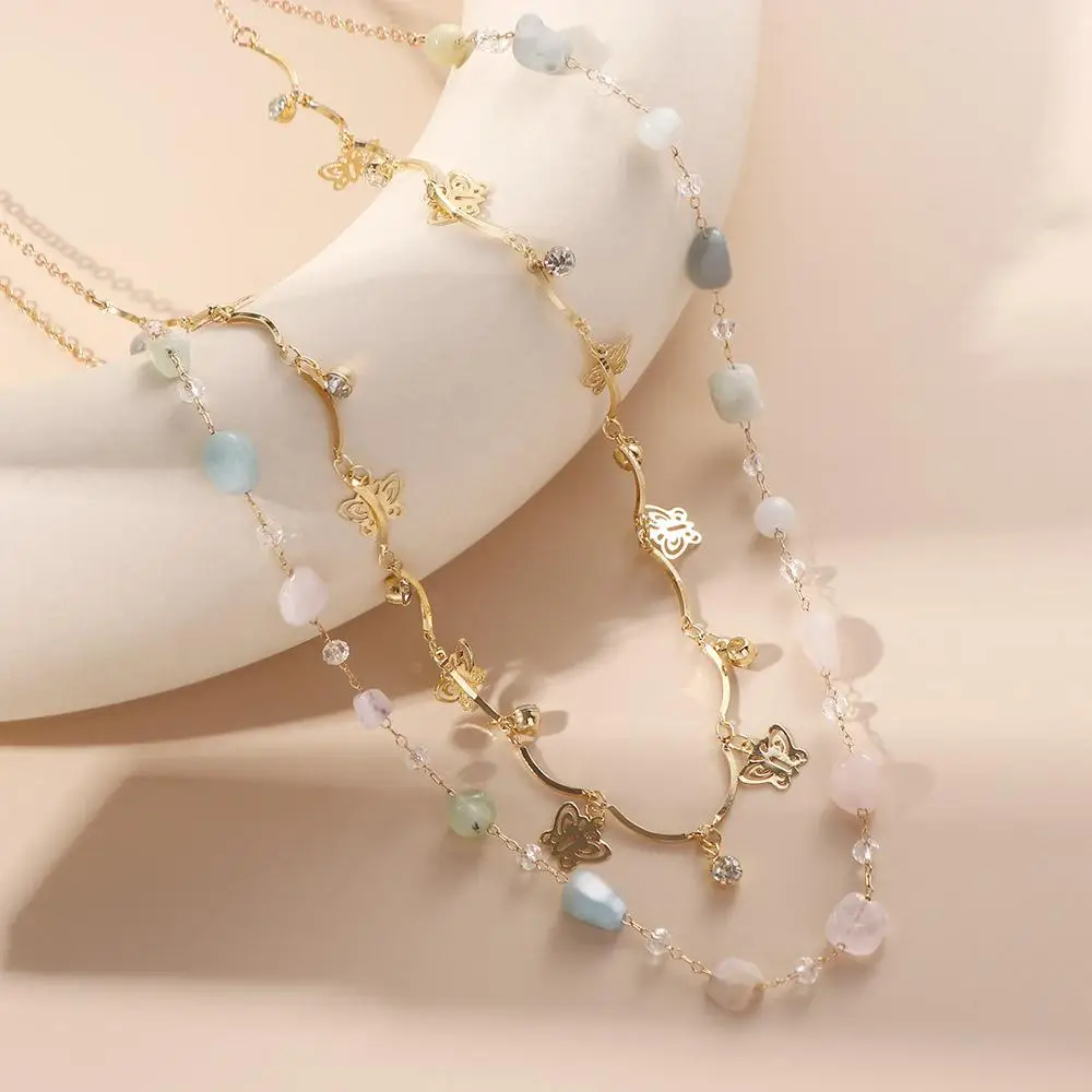 Personality Vintage Butterfly Female Double Layer Beach Rhinestone Belly Belt Fashion Jewelry Women Waist Chain Body Chain
Personality Vintage Butterfly Female Double Layer Beach Rhinestone Belly Belt Fashion Jewelry Women Waist Chain Body Chain