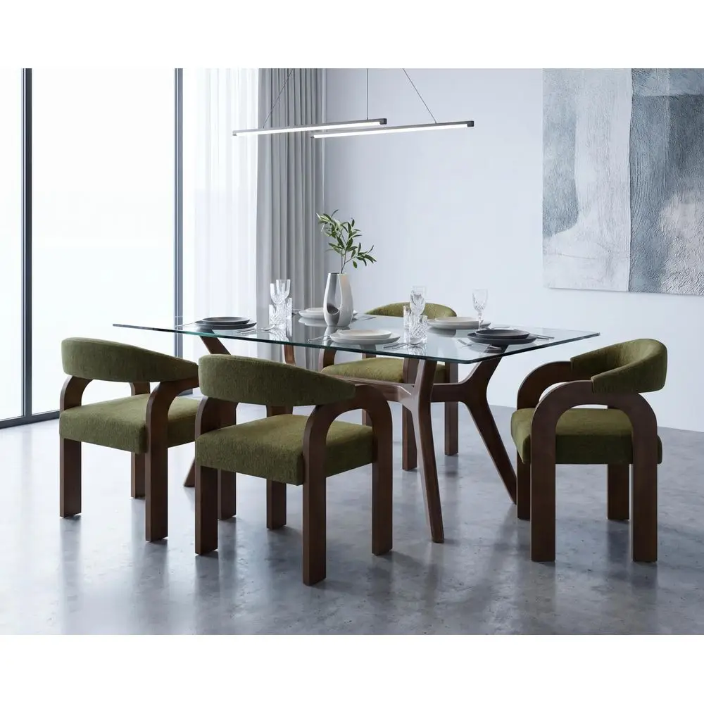 Dining Chairs Set of 4 holstered Armchairs with Chenille Cushions amp Curved Wooden Arms, Barrel Wood Kitchen Chairs for Dini
Dining Chairs Set of 4 holstered Armchairs with Chenille Cushions amp Curved Wooden Arms, Barrel Wood Kitchen Chairs for Dini