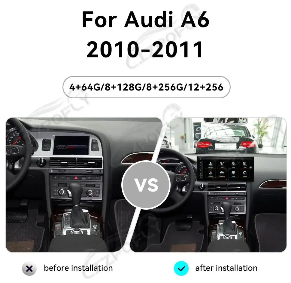 15.8 Inch Hd Screen For Audi A6 2010-2011 Android 14 Car Radio GPS Navigation Multimedia Player Auto Stereo Radio Head Unit
15.8 Inch Hd Screen For Audi A6 2010-2011 Android 14 Car Radio GPS Navigation Multimedia Player Auto Stereo Radio Head Unit