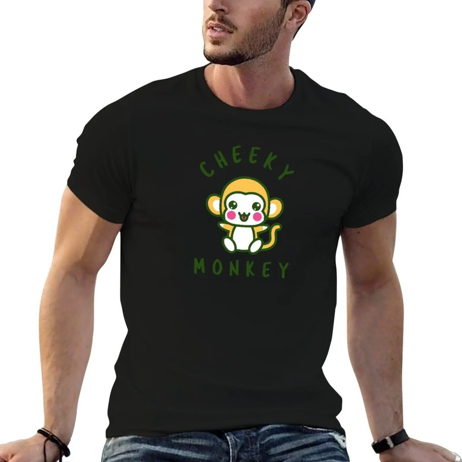 Cheeky monkey T-Shirt anime t shirts for man t shirts with prints t shirt men 100% cotton luxury brand T-shirt
Cheeky monkey T-Shirt anime t shirts for man t shirts with prints t shirt men 100% cotton luxury brand T-shirt