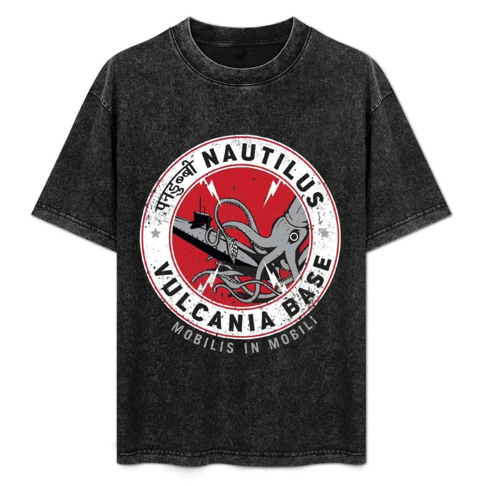 Nautilus Vulcania Base (Twenty Thousand Leagues under the Sea) T-Shirt graphic t shirt vintage street wear Short sleeve tee men
Nautilus Vulcania Base (Twenty Thousand Leagues under the Sea) T-Shirt graphic t shirt vintage street wear Short sleeve tee men