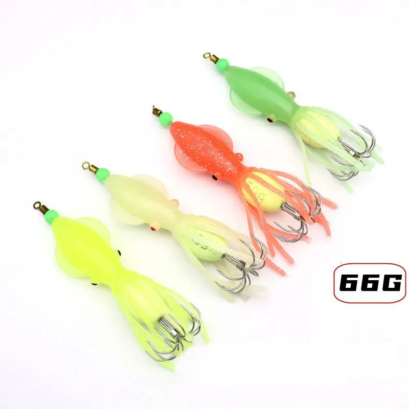 AS Squid Jig Hooks Pesca Luminous 60g Leurre Soft Lure Squid Artificial Baits 10 Needles Cuttlefish Fishing Lure Bait Fishhook
AS Squid Jig Hooks Pesca Luminous 60g Leurre Soft Lure Squid Artificial Baits 10 Needles Cuttlefish Fishing Lure Bait Fishhook