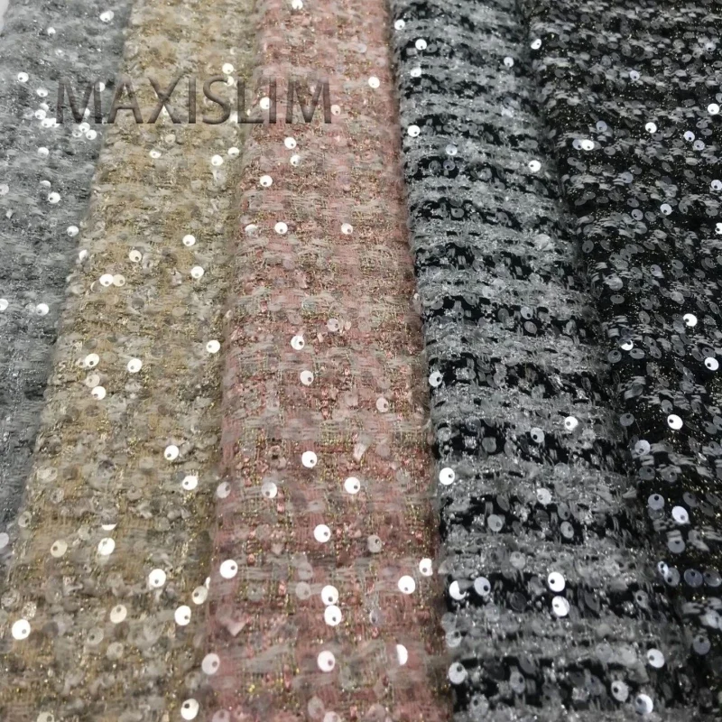 High Quality Woolen Woolen Sequin Fabric Embroidery Premium Outerwear Fabric Glitter Fabric Party Dresses
High Quality Woolen Woolen Sequin Fabric Embroidery Premium Outerwear Fabric Glitter Fabric Party Dresses