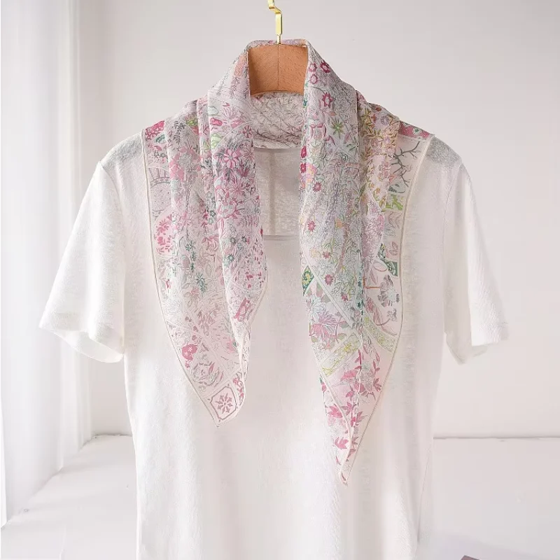 100% Silk Scarves Woman Thin Silk Shawl Summer Pink Ladies Scarf Bag High Quality Neck Scarf Accessories Handkerchief for Jeans
100% Silk Scarves Woman Thin Silk Shawl Summer Pink Ladies Scarf Bag High Quality Neck Scarf Accessories Handkerchief for Jeans