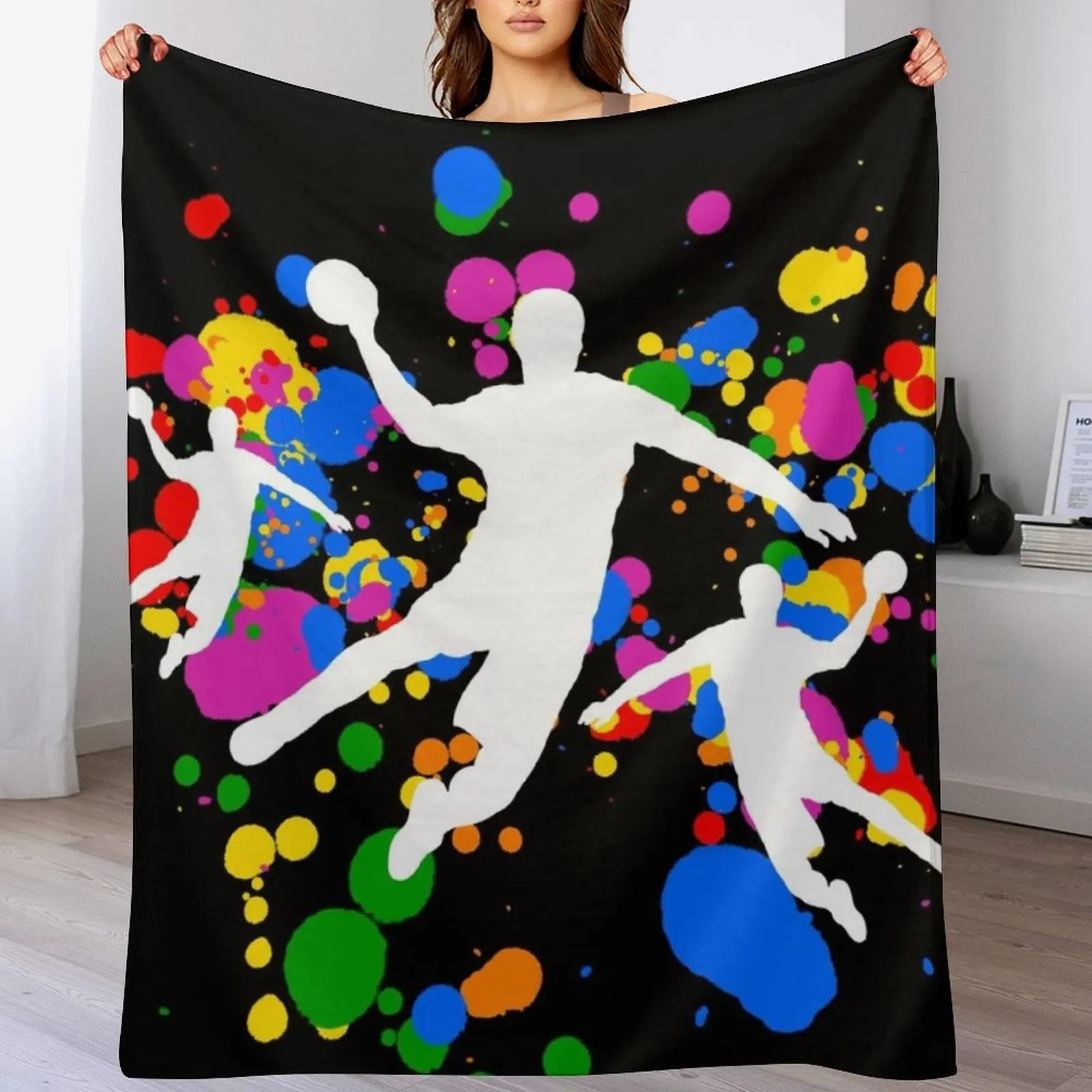 Handball players with colorful fireworks in the background Throw Blanket manga Fashion Sofas Furrys Blankets
Handball players with colorful fireworks in the background Throw Blanket manga Fashion Sofas Furrys Blankets