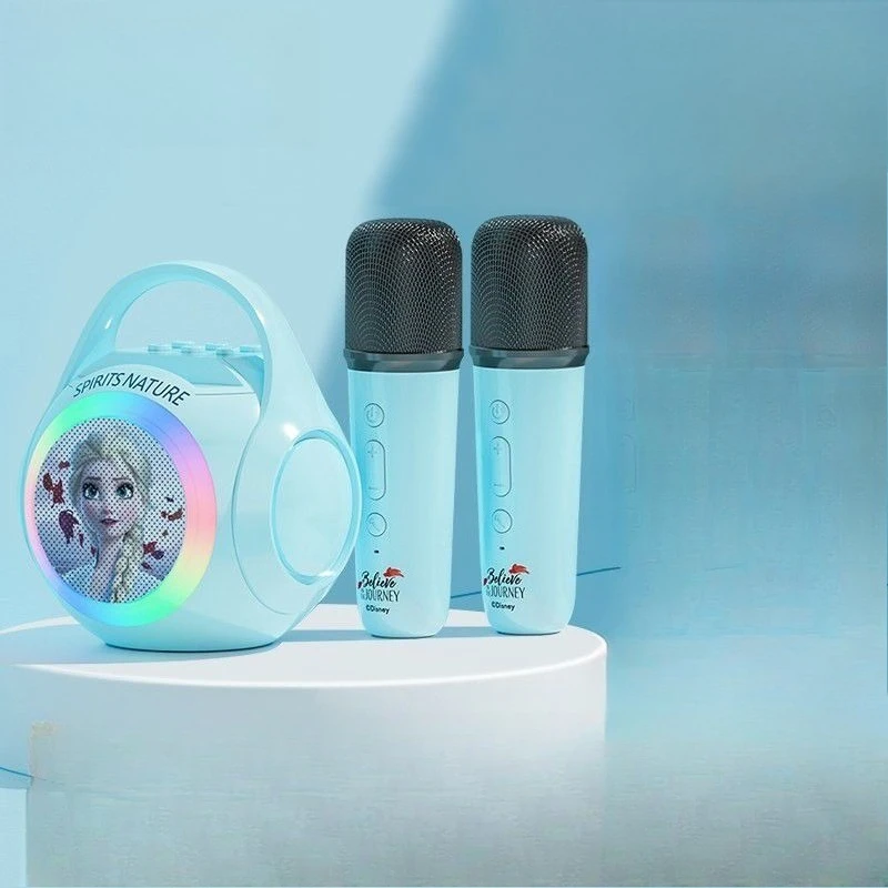 Cartoon Elsa Microphone Microphone Audio One Body Wireless Bluetooth Speaker Children Family Ktv Birthday Gift Lovely Kawaii New
Cartoon Elsa Microphone Microphone Audio One Body Wireless Bluetooth Speaker Children Family Ktv Birthday Gift Lovely Kawaii New