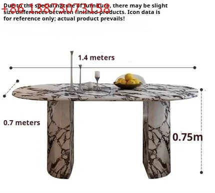 French Style Round Marble Table, Thickened Oval Retro Table for Small Space, Scratch Resistant & Anti-bacterial, Customizable F
French Style Round Marble Table, Thickened Oval Retro Table for Small Space, Scratch Resistant & Anti-bacterial, Customizable F