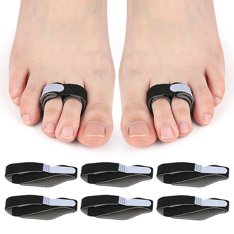 1-2Pcs Black Toe Finger Straightener Hammer Tape Hallux Valgus Corrector Bandage Toe Separator Splint Wraps Foot Care 2 Size
1-2Pcs Black Toe Finger Straightener Hammer Tape Hallux Valgus Corrector Bandage Toe Separator Splint Wraps Foot Care 2 Size