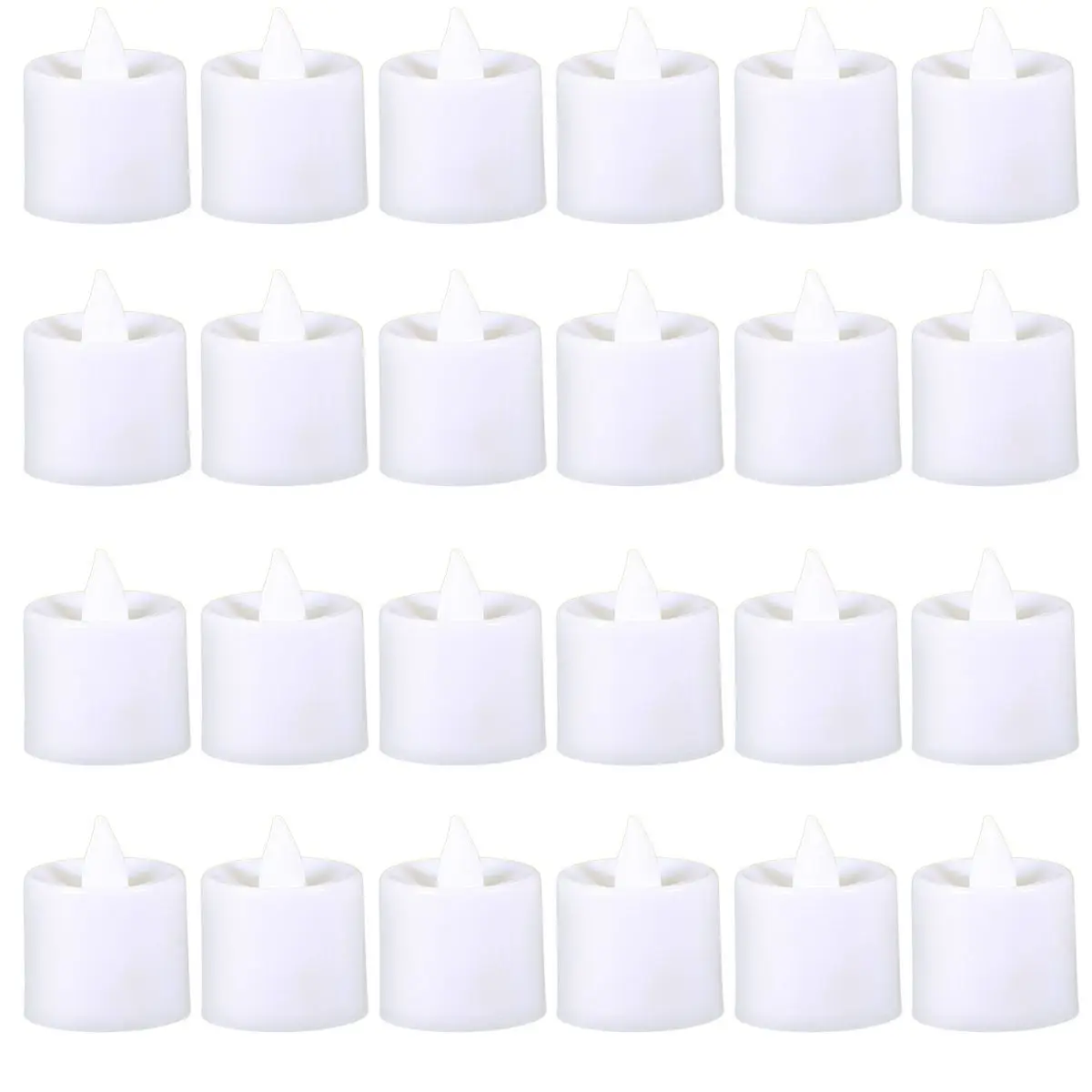 24 Pcs LED C Lamp Electronic Tea Light Plastic Decorative Proposal Party Christmas Wedding Gifts Energy Saving Durable
24 Pcs LED C Lamp Electronic Tea Light Plastic Decorative Proposal Party Christmas Wedding Gifts Energy Saving Durable