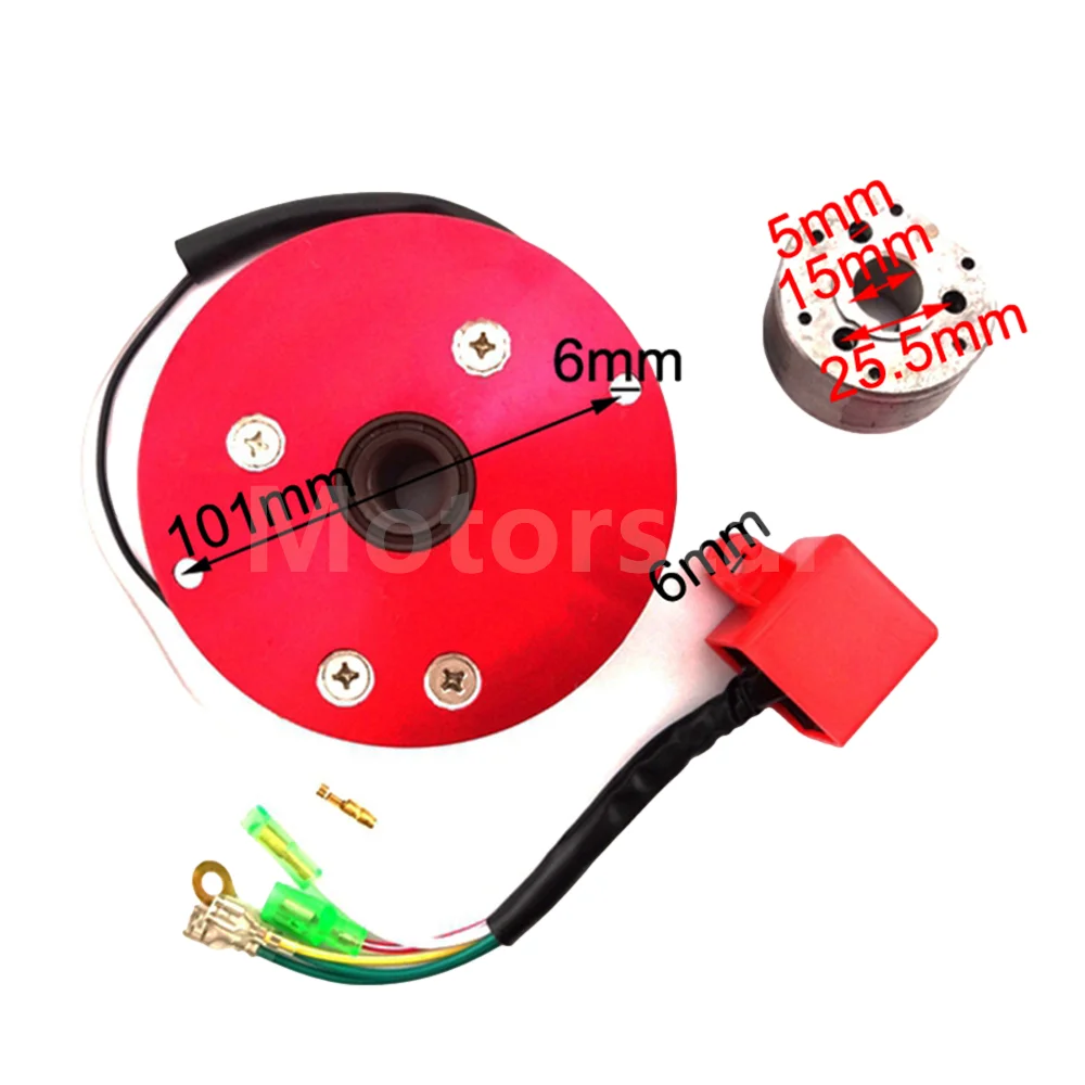 Inner Rotor Kit Racing HP Magneto Coil Stator 50 60 70 80 90 100 125 140 CC Dirt Pit Bike Horizontal Thumpstar Parts
Inner Rotor Kit Racing HP Magneto Coil Stator 50 60 70 80 90 100 125 140 CC Dirt Pit Bike Horizontal Thumpstar Parts