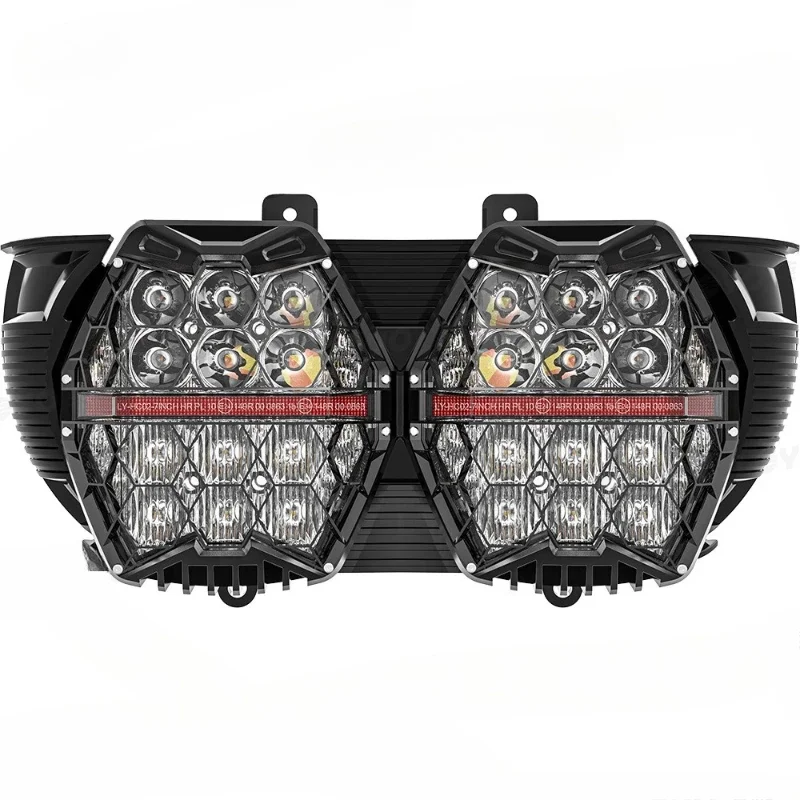 Suitable for Harley-Davidson Road Glide LED Double Headlights, Harley Motorcycle Double Headlights 2015-2022
Suitable for Harley-Davidson Road Glide LED Double Headlights, Harley Motorcycle Double Headlights 2015-2022