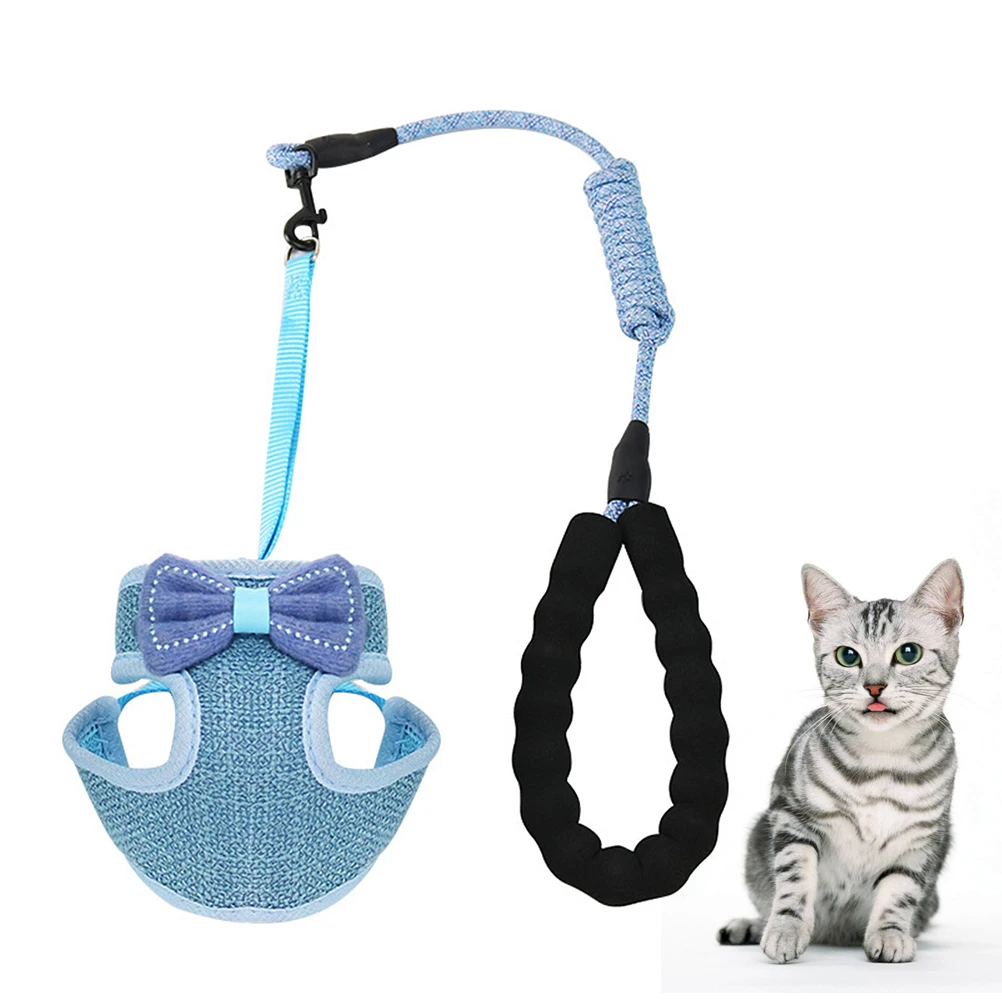 Vest Style Leash Lightweight Pet Harness Cat Vest Harness Easy Clean Durable Comfortable Breathable Pet Chest for Small
Vest Style Leash Lightweight Pet Harness Cat Vest Harness Easy Clean Durable Comfortable Breathable Pet Chest for Small
