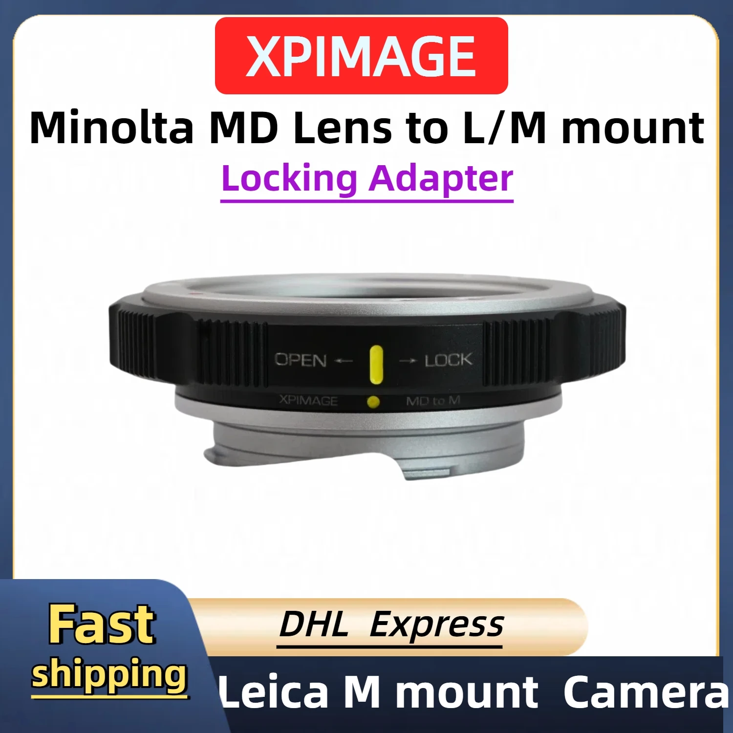 Объектив XPIMAGE MINOLTA MD для камеры Leica M MINOLTA MD-M M11 M10 240 M9P.TECHART LA-EA9 ARRI mini LF M mount
Объектив XPIMAGE MINOLTA MD для камеры Leica M MINOLTA MD-M M11 M10 240 M9P.TECHART LA-EA9 ARRI mini LF M mount