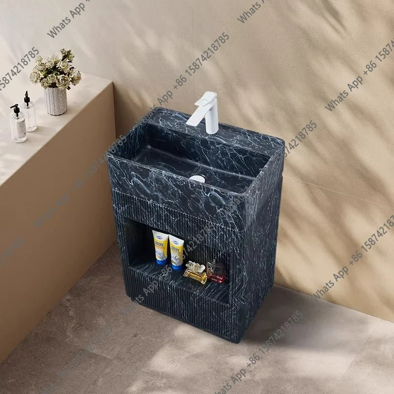 X30 Marble Imitation Stone Pattern Column Basin Household Bathroom Integrated Column Washbasin High-end Luxury Stone Washbasin
X30 Marble Imitation Stone Pattern Column Basin Household Bathroom Integrated Column Washbasin High-end Luxury Stone Washbasin