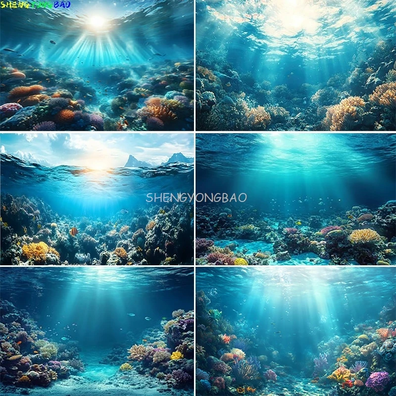 Подводная сцена, демонстрирующий коралловый фон для фотосъемки, солнечный свет, сияющая вода, рыбы, лучи, океанский риф, фотофон OE-02
Подводная сцена, демонстрирующий коралловый фон для фотосъемки, солнечный свет, сияющая вода, рыбы, лучи, океанский риф, фотофон OE-02