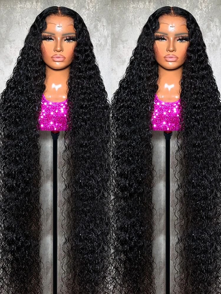 40 46 Inch Deep Wave 13x6 HD Lace Frontal Human Hair Wig Brazilian 13x4 Loose Water Curly Lace Front Wigs For Women 300% Density
40 46 Inch Deep Wave 13x6 HD Lace Frontal Human Hair Wig Brazilian 13x4 Loose Water Curly Lace Front Wigs For Women 300% Density