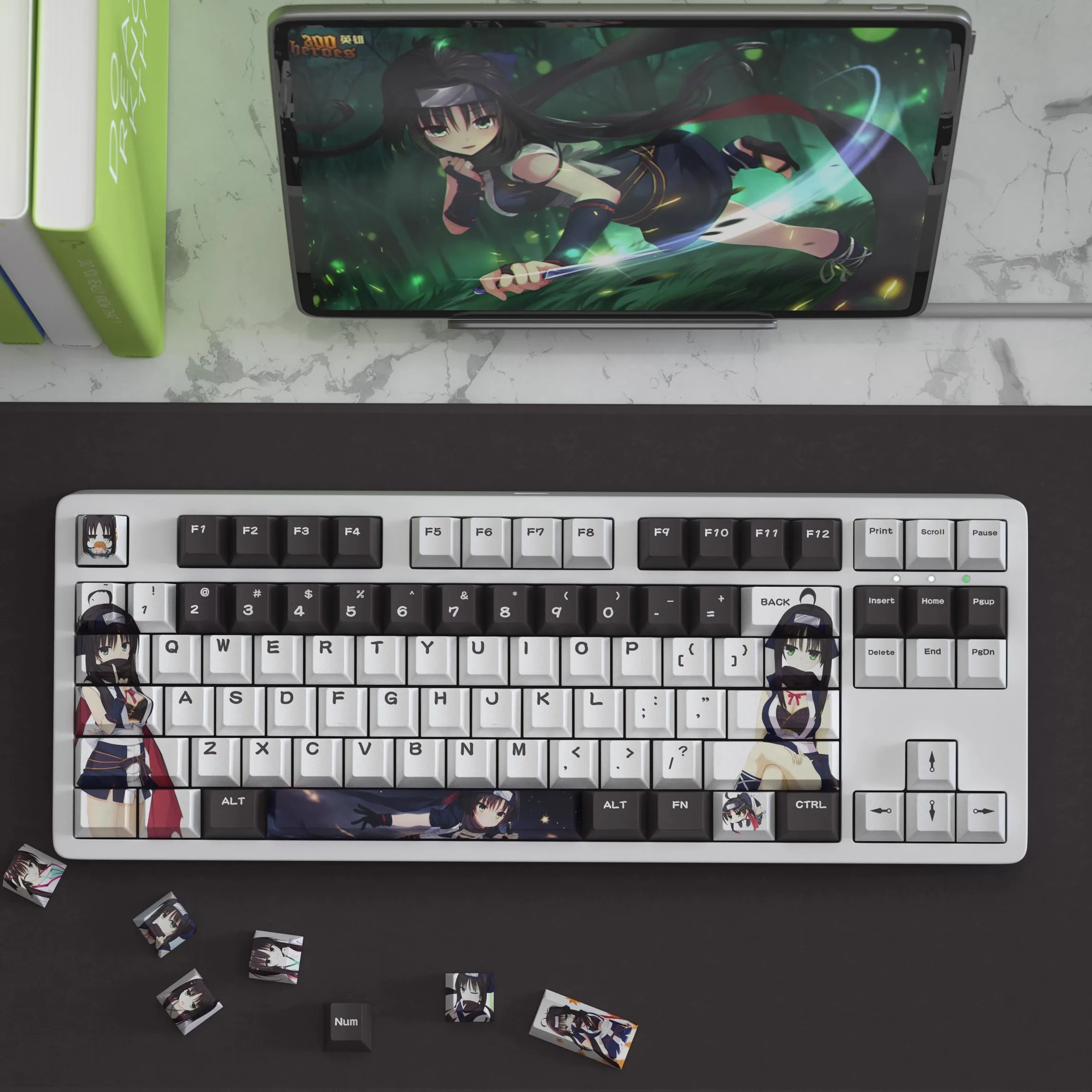 125 клавиш/набор Senren Banka Hitachi Mako колпачки для клавиш PBT Dye Subbed аниме мультфильм игровые колпачки для ключей Cherry Profile Keycap для переключателя MX
125 клавиш/набор Senren Banka Hitachi Mako колпачки для клавиш PBT Dye Subbed аниме мультфильм игровые колпачки для ключей Cherry Profile Keycap для переключателя MX