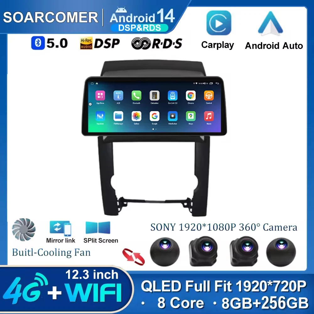 Автомобильная Мультимедийная система, плеер на Android 14, с GPS, для Kia Sorento 2 XM, 12,3, 2009, 2010, 2011, 2012, типоразмер 2 Din
Автомобильная Мультимедийная система, плеер на Android 14, с GPS, для Kia Sorento 2 XM, 12,3, 2009, 2010, 2011, 2012, типоразмер 2 Din