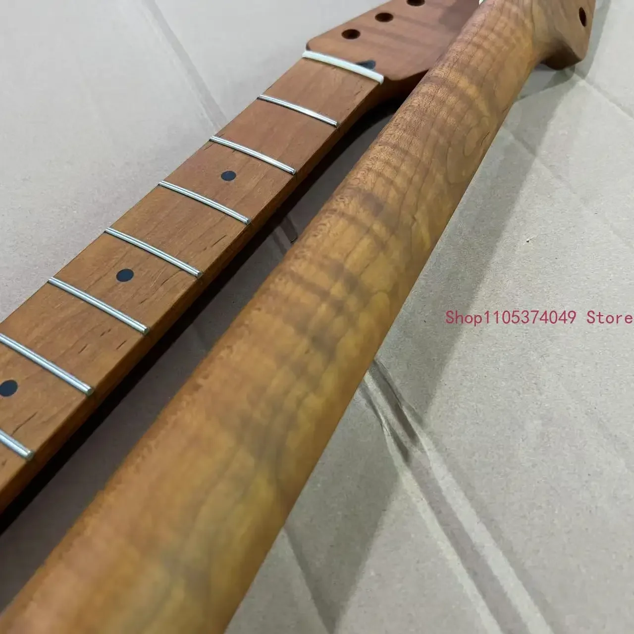Premium Flame Maple Gloss or Matte Guitar Neck Replacement for ST TL Style Guitars Fast Shipping
Premium Flame Maple Gloss or Matte Guitar Neck Replacement for ST TL Style Guitars Fast Shipping