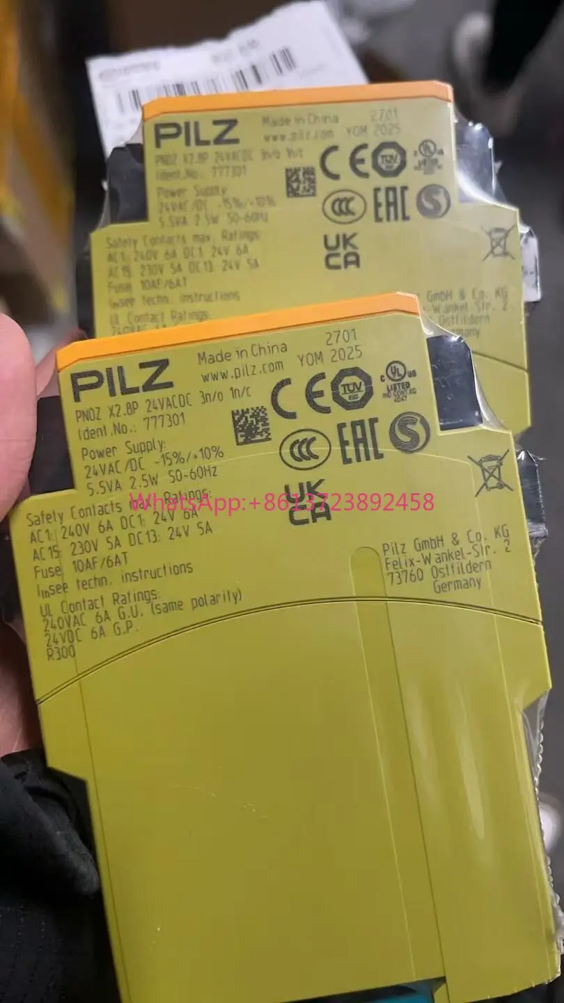 PILZ Peel Magnetic 777301777301 PNOZ PN0zx2.8p high quality
PILZ Peel Magnetic 777301777301 PNOZ PN0zx2.8p high quality