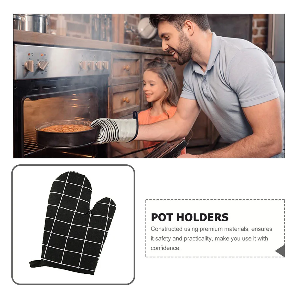2Pcs Dual Layer Oven Mitts Extra Thick Kitchen Gloves Heatproof for Baking Serving and Barbecue Reliable Grip for Hot Cookware
2Pcs Dual Layer Oven Mitts Extra Thick Kitchen Gloves Heatproof for Baking Serving and Barbecue Reliable Grip for Hot Cookware