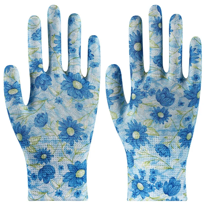 Blue1Pair Thin Planting Labor Gloves Labor Protection Non-slip Gardening Gloves Anti-Fouling Nylon Women Work Gloves Household
Blue1Pair Thin Planting Labor Gloves Labor Protection Non-slip Gardening Gloves Anti-Fouling Nylon Women Work Gloves Household